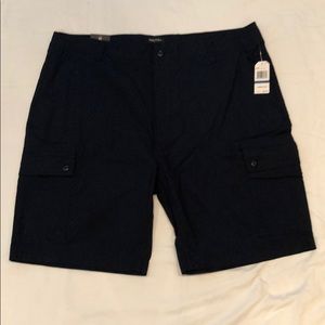NWT Nautica Mens Classic Fit Rip Stop Cargo Shorts